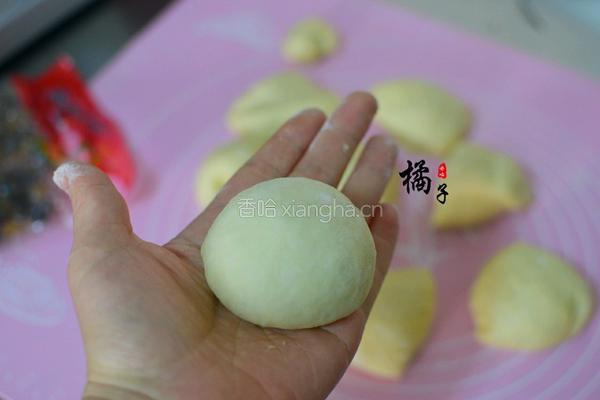 蜜豆花形面包的做法图解5