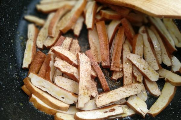 辣味豆干的做法图解4