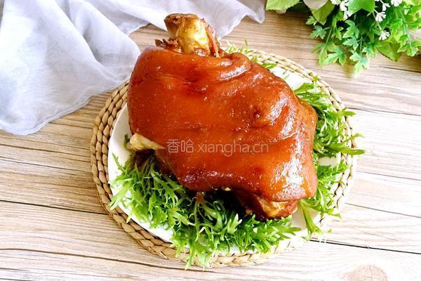 红烧肘子的做法图解11