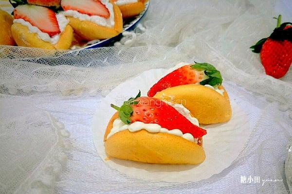 奶油草莓小贝的做法图解24