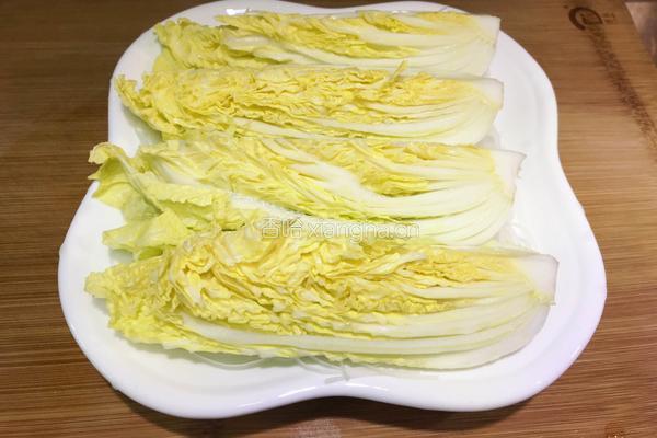 粤式-蒜蓉粉丝蒸娃娃菜的做法图解3