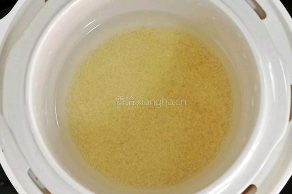 养胃小米粥 (宝宝辅食）的做法图解2