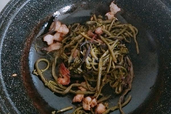 猴腿炒肉的做法图解4