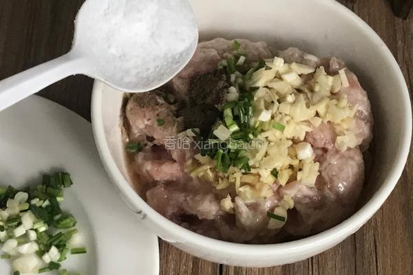 青椒酿肉的做法图解4