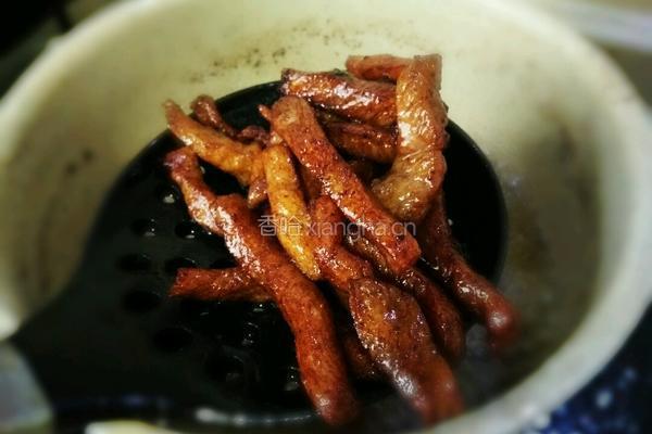 麻辣孜然猪肉干的做法图解5