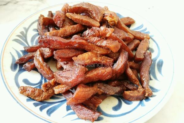 麻辣孜然猪肉干的做法图解6