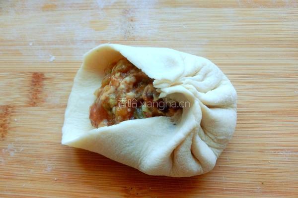 猪肉白菜包子的做法图解6