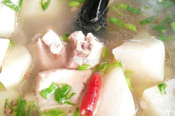 萝卜排骨汤的做法图解8