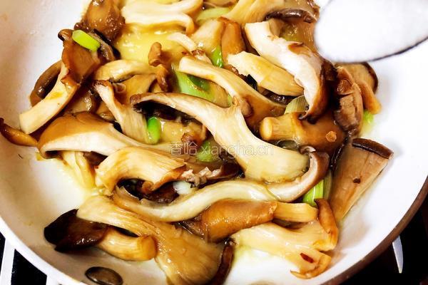 平菇炒鸡蛋的做法图解7