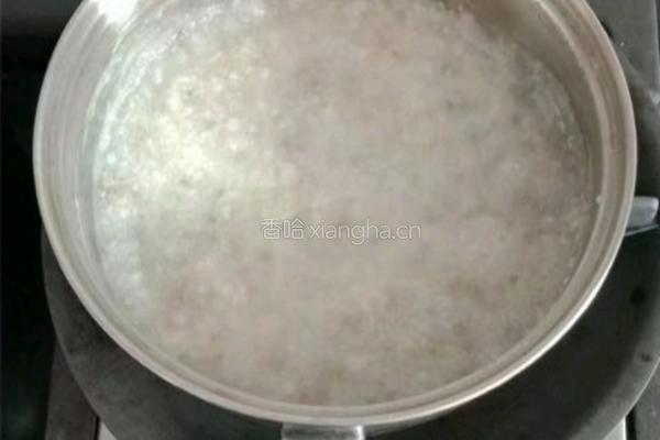 猪肝青菜粥 (宝宝辅食）的做法图解8