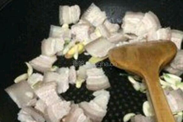 猪肉白菜炖粉条的做法图解3