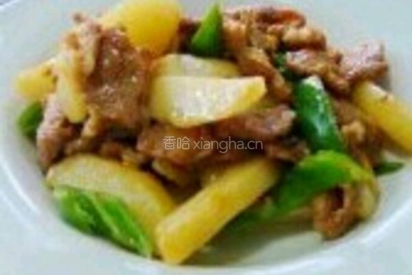 土豆块炖猪肉
