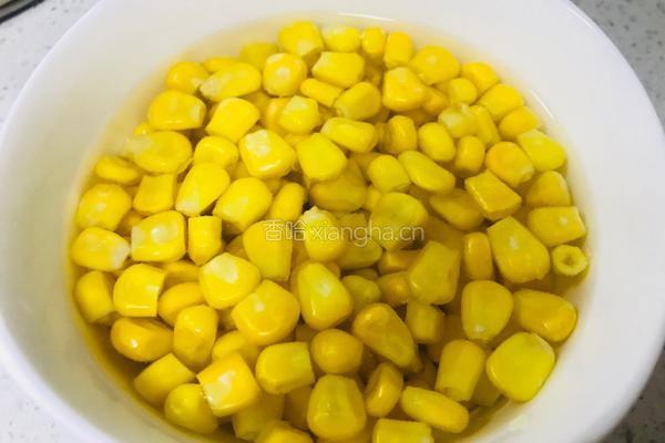 玉米粒饼的做法图解3