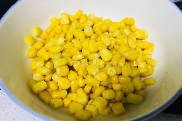 玉米粒饼的做法图解4