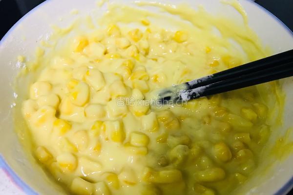玉米粒饼的做法图解8