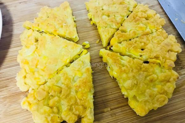 玉米粒饼的做法图解12
