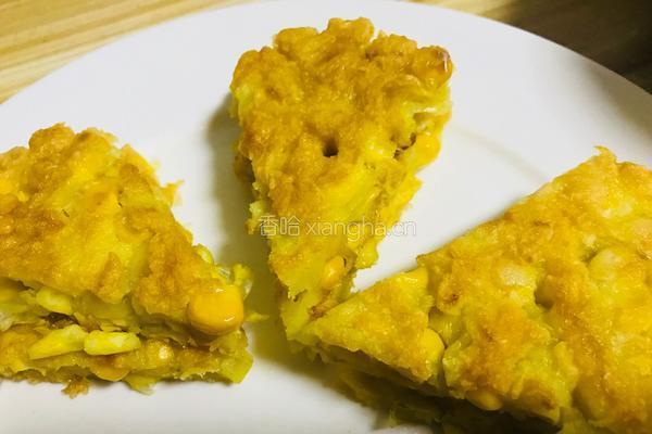 玉米粒饼的做法图解13