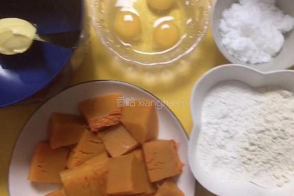 南瓜小米发面饼的做法图解2