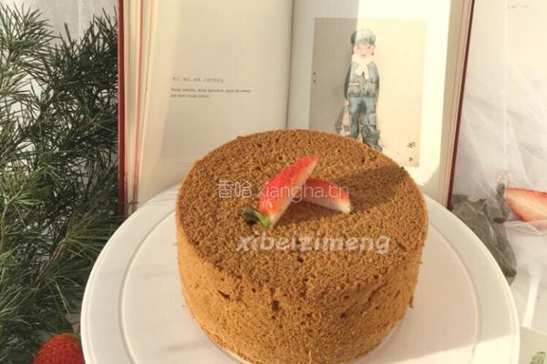巧克力苦荞戚风蛋糕的做法图解14