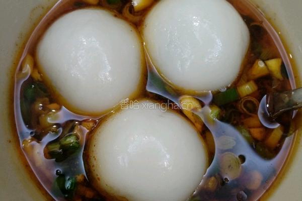 荠菜肉汤圆的做法图解7
