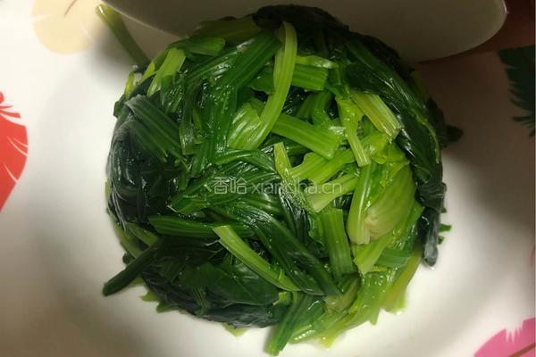粤式－姜汁菠菜的做法图解6