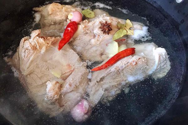 杀猪菜之酱骨头的做法图解4