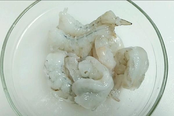 豆腐虾仁蒸水蛋的做法图解3