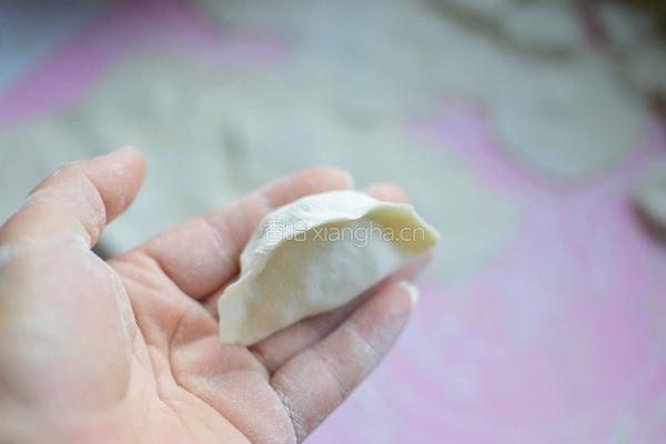 角瓜鸡蛋水饺的做法图解8