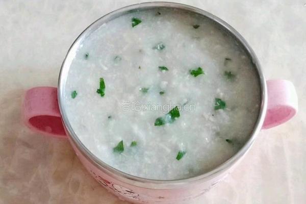 冬瓜瘦肉粥 (宝宝辅食）