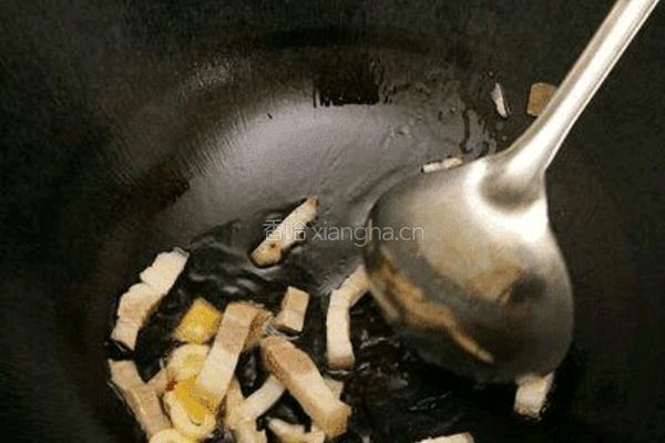 爆炒豆干的做法图解4