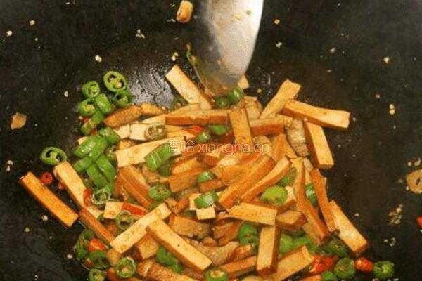 爆炒豆干的做法图解7