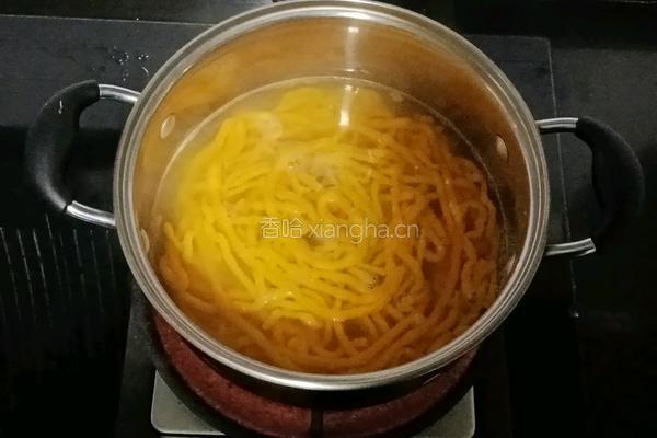 南瓜面线 (宝宝辅食）的做法图解9