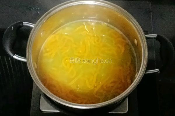 南瓜面线 (宝宝辅食）的做法图解10