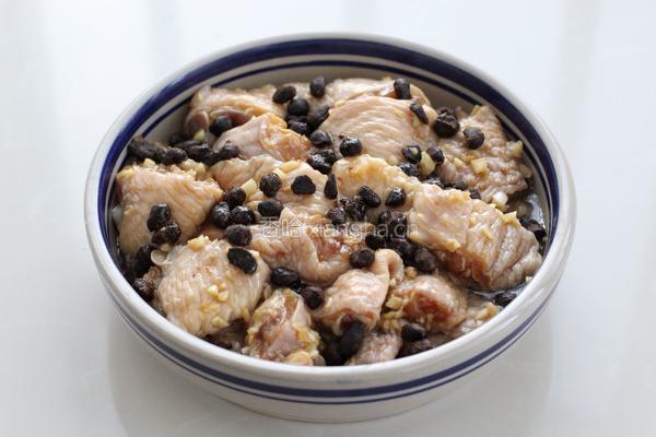 豆豉蒸鸡翅的做法图解5
