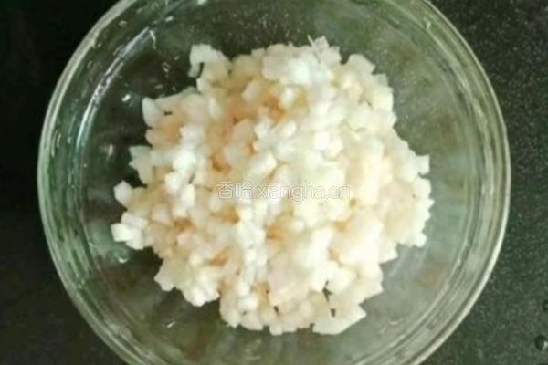 双米雪梨粥 (宝宝辅食）的做法图解4