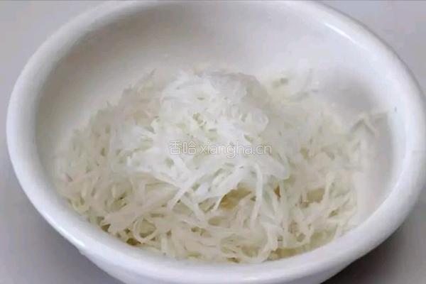 萝卜糕的做法图解2