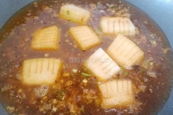 红烧肉末冬瓜的做法图解6