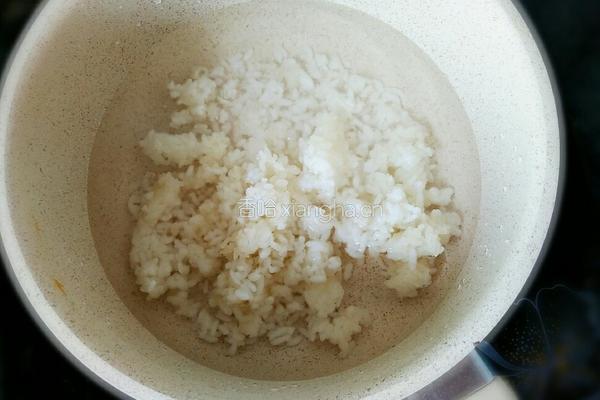 鸡丁五彩粥的做法图解3