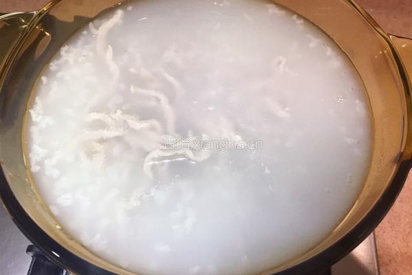 粤式-香菇瘦肉粥的做法图解10