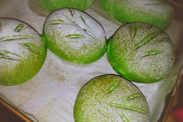 抹茶蜜豆麻薯软欧的做法图解13