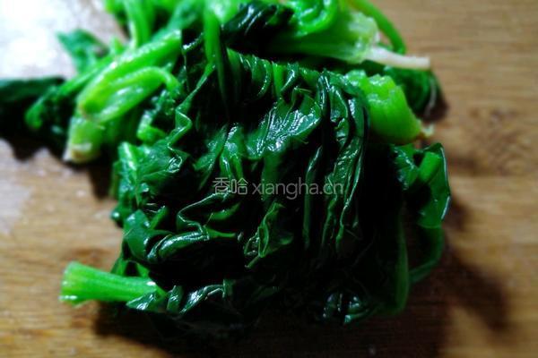菠菜豆腐丝的做法图解5