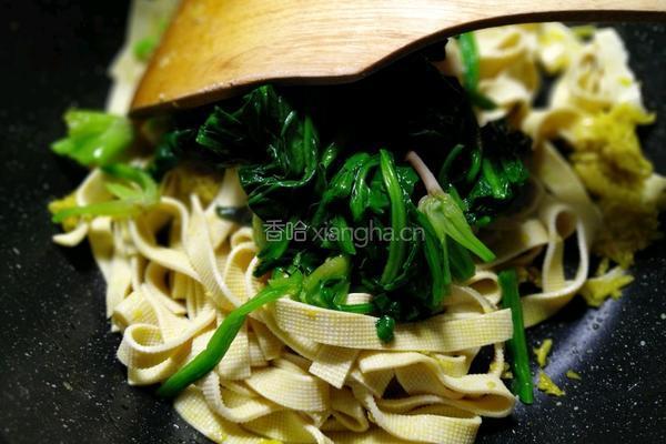 菠菜豆腐丝的做法图解9