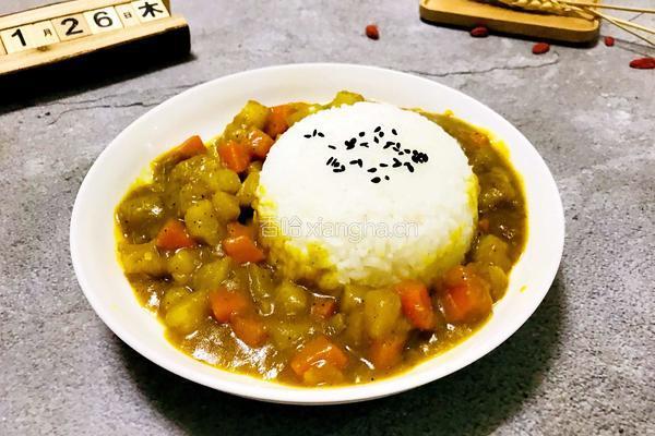 土豆咖喱饭的做法图解12
