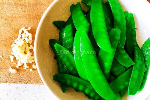 蒜蓉荷兰豆的做法图解6