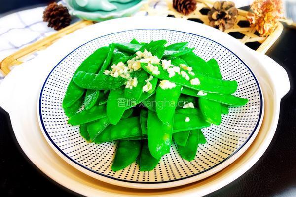 蒜蓉荷兰豆的做法图解8