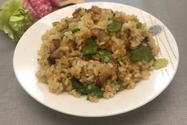 四川－腊肉炒饭的做法图解7