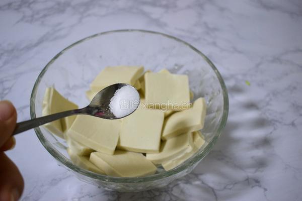 香煎千叶豆腐的做法图解6