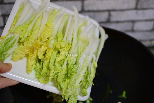 炒娃娃菜的做法图解3