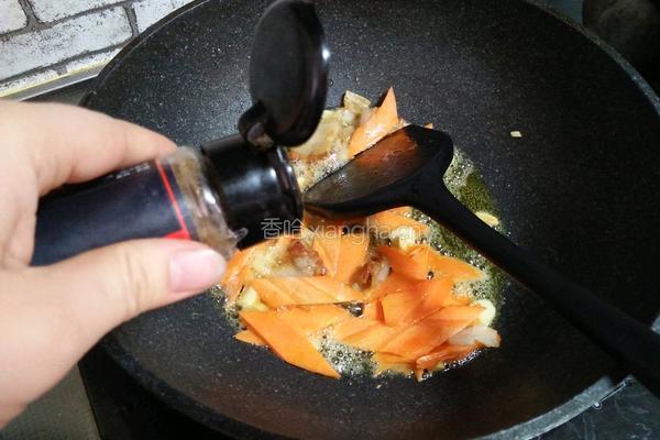 肉炒菜花的做法图解4