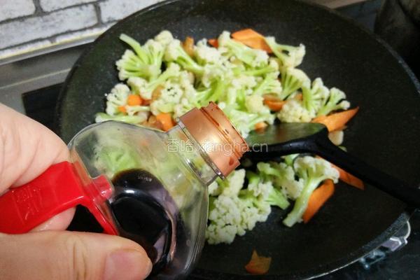 肉炒菜花的做法图解6